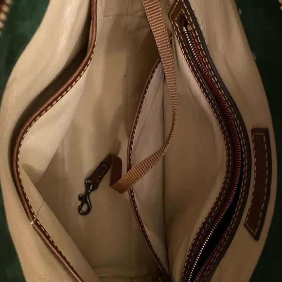 Dooney & Bourke Cameron Satchel in Chestnut. Approx measurements L12’ W5’ H9.5’. - Picture 8 of 9